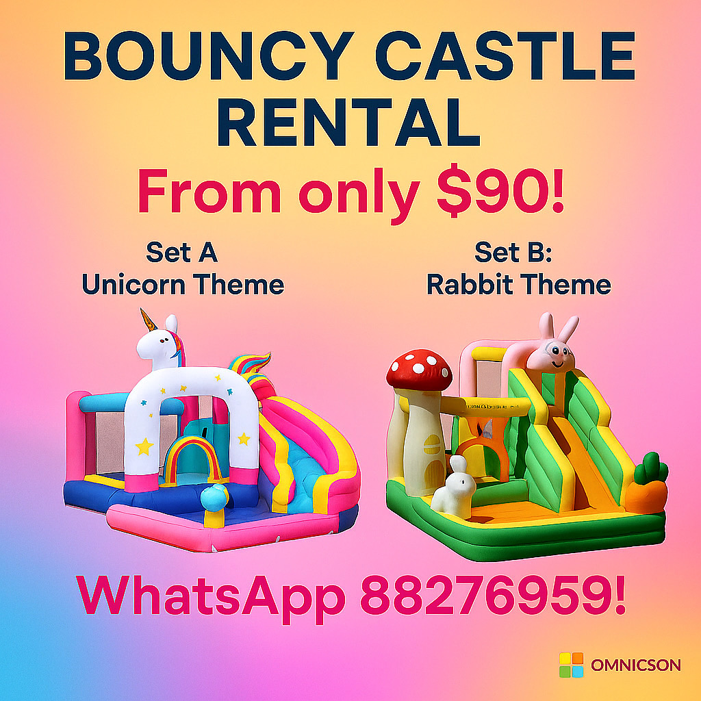 Bouncy Castle rental Singapore